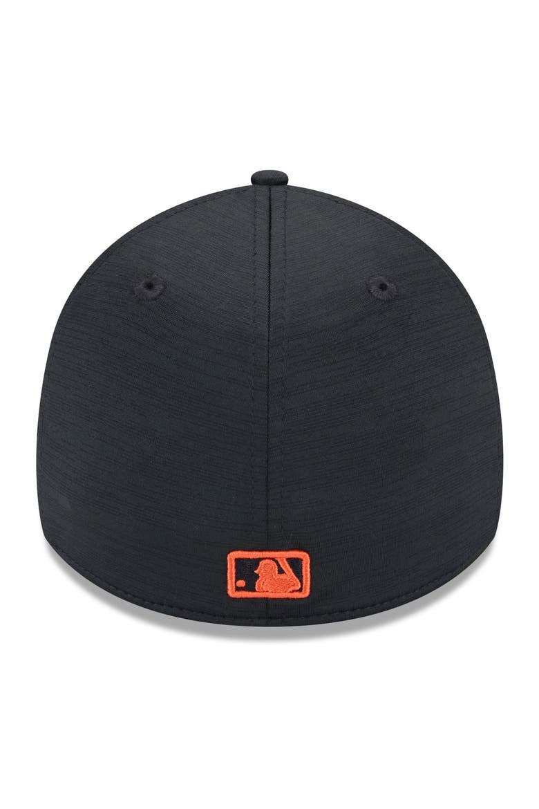 Men's New Era  Black San Francisco Giants 2024 Clubhouse 39THIRTY Flex Fit Hat, Alternate, color, Black
