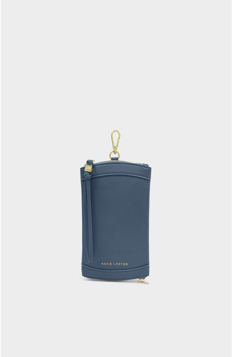 Katie Loxton Clip On Sunglasses Case, Main, color, Light Navy