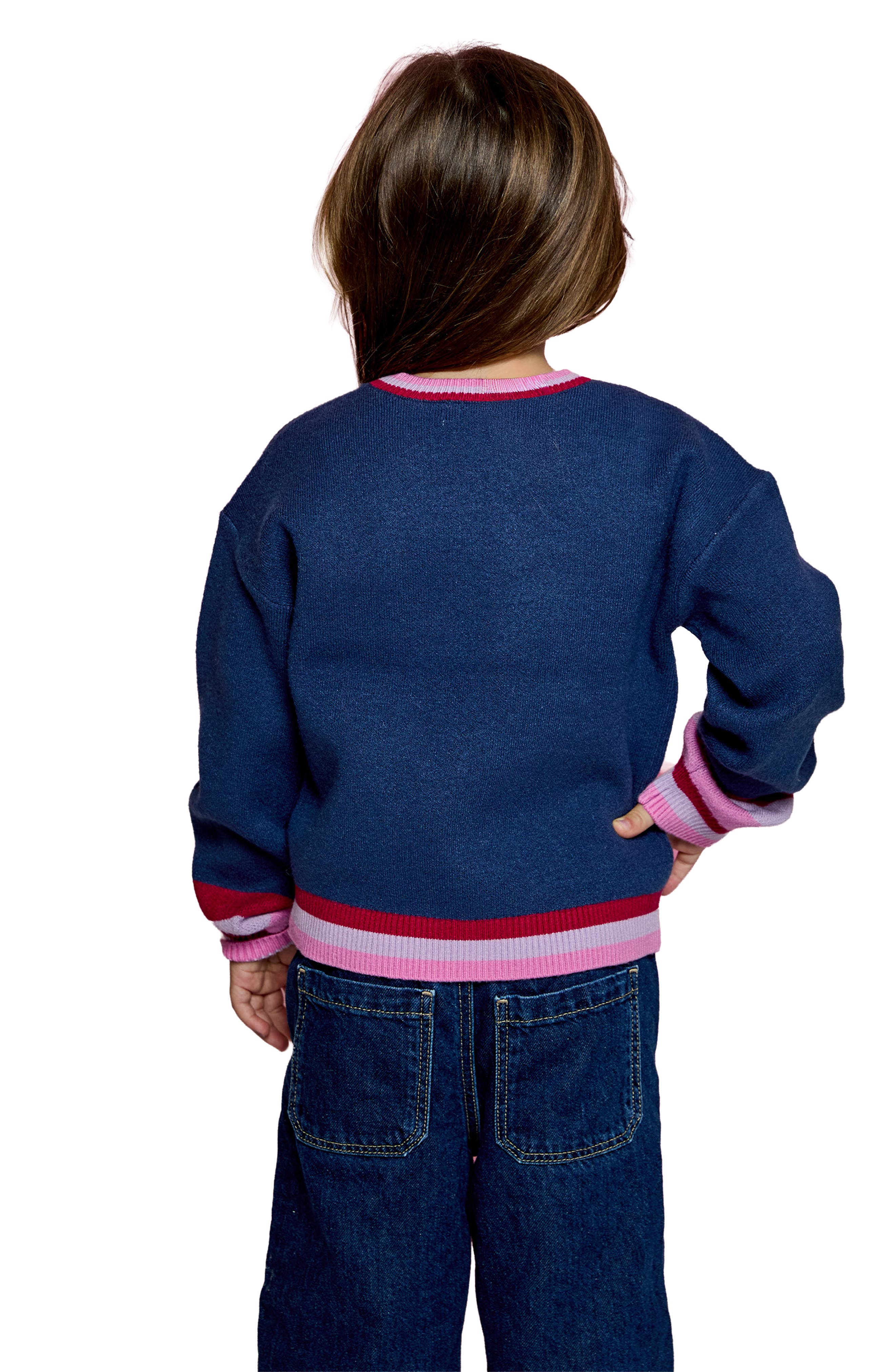 Design History Kids' Smiley Face Sweater | Nordstromrack