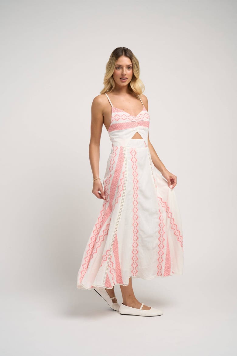 Filomena Dress, Alternate, color, Cotton Pink