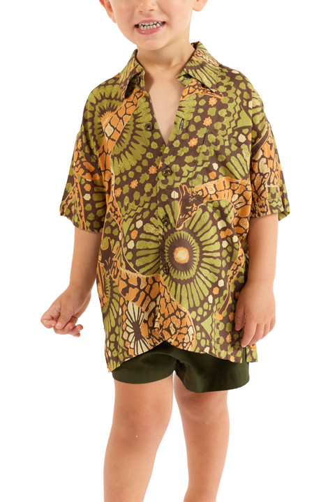 The Africa - Boys Hawaiian Shirt