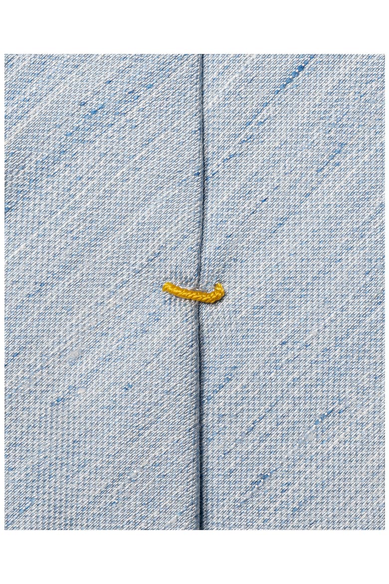 Light Blue Solid Linen & Silk Tie, Alternate, color, LIGHT BLUE