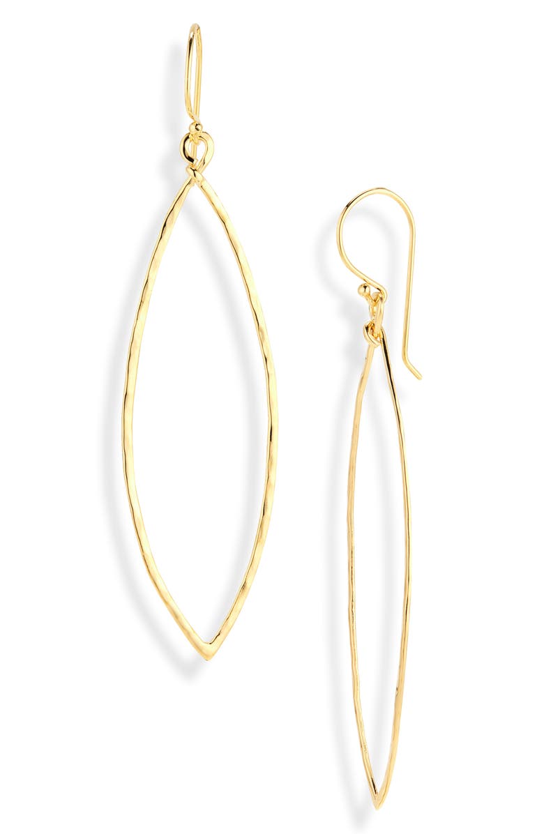 Kiara by Ki-Ele Layla Marquise Drop Earrings, Main, color, 