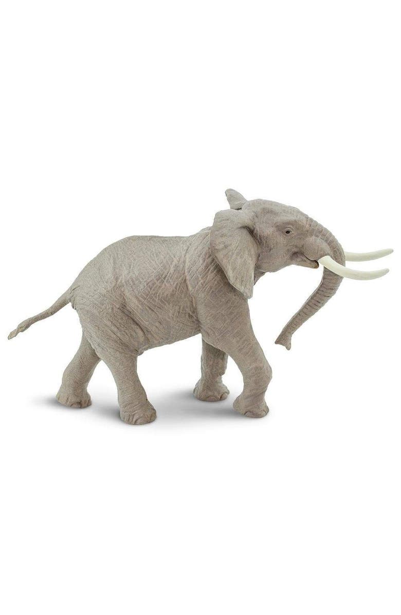Safari Ltd. African Bull Elephant Kids Toy Figure, Main, color, NO COLOR