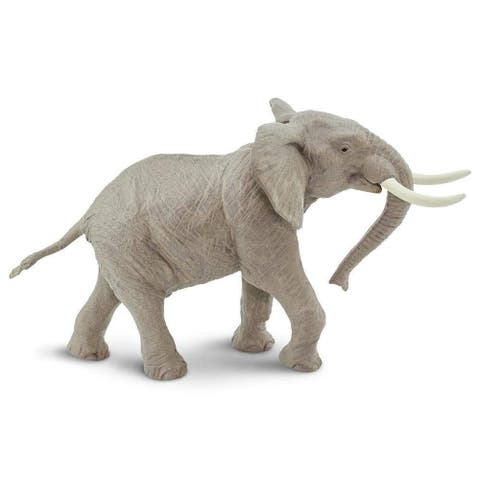 African Bull Elephant Kids Toy Figure
