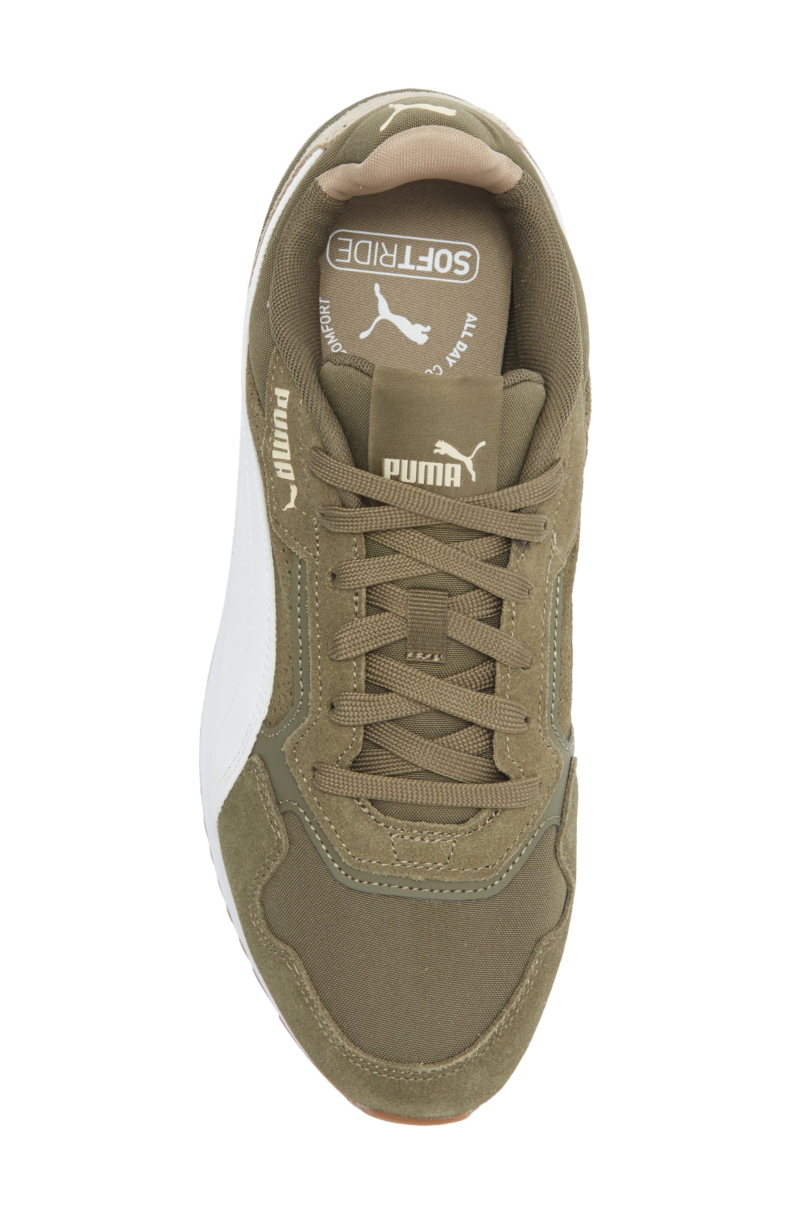 Softride ST Miler Sneaker, Alternate, color, LODEN GREEN/ PUMA WHITE/ GUM