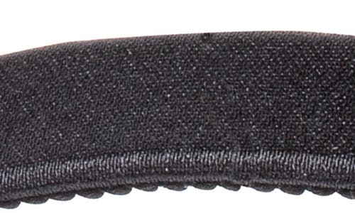 Jennifer Behr Lucy Satin Headband In Black