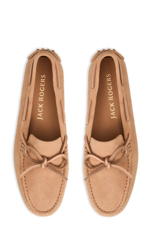 Jack Rogers Shore Driving Loafer In Toast