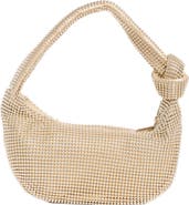 Olga Berg Franka Ball Mesh Shoulder Bag