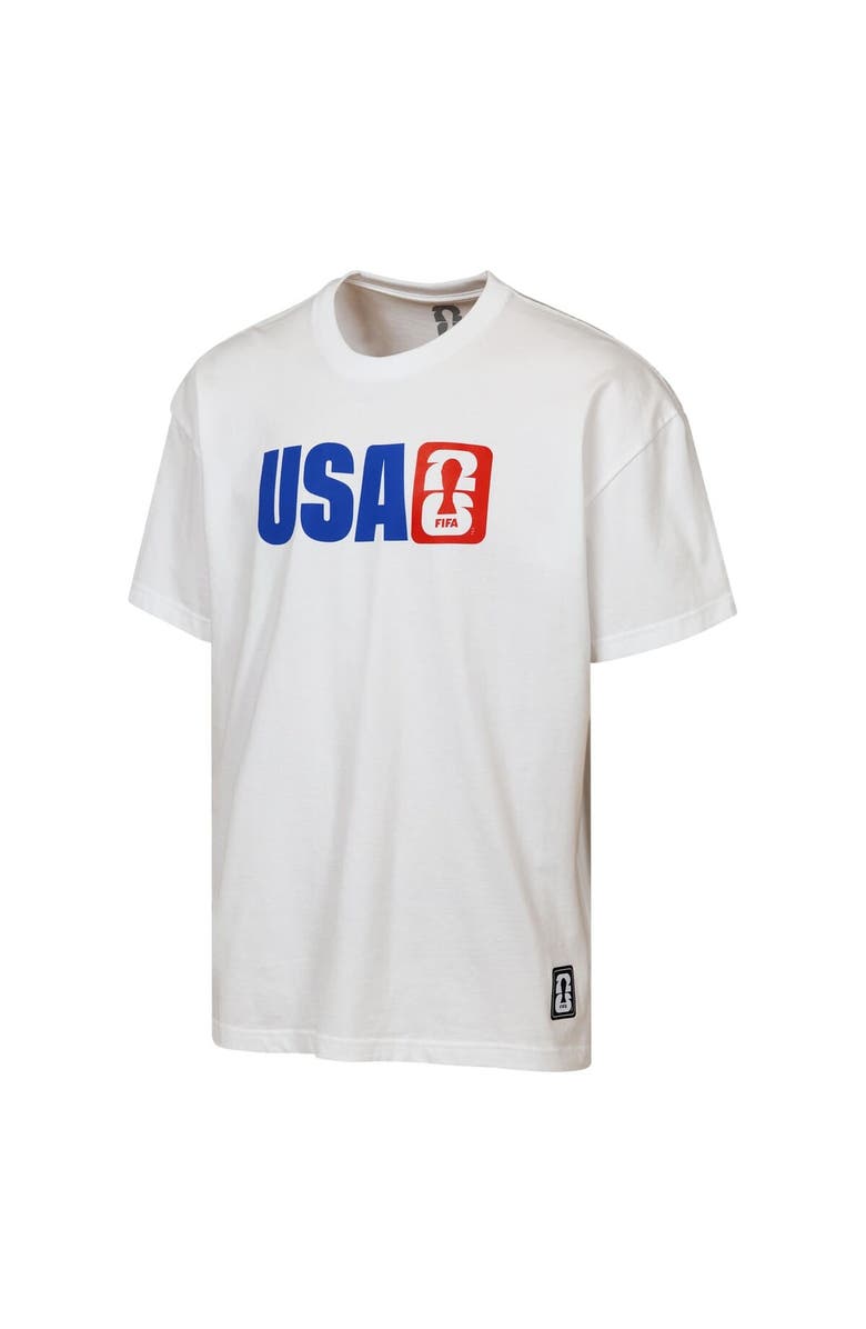 Outerstuff Men's Outerstuff FIFA World Cup 2026 Livery Oversized T-Shirt - White, Alternate, color, White