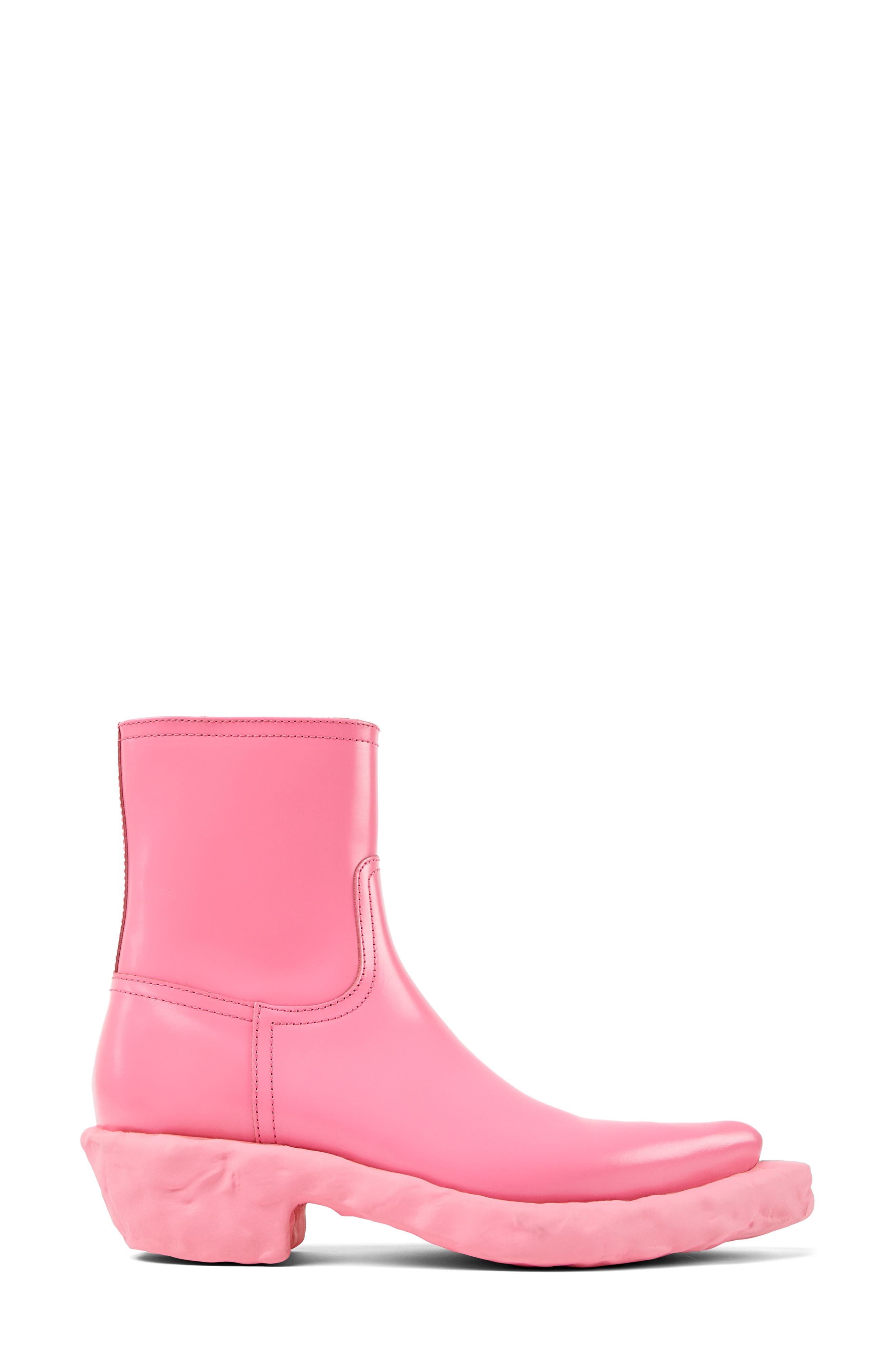Camper Gender Inclusive Venga Western Boot, Alternate, color, Medium Pink