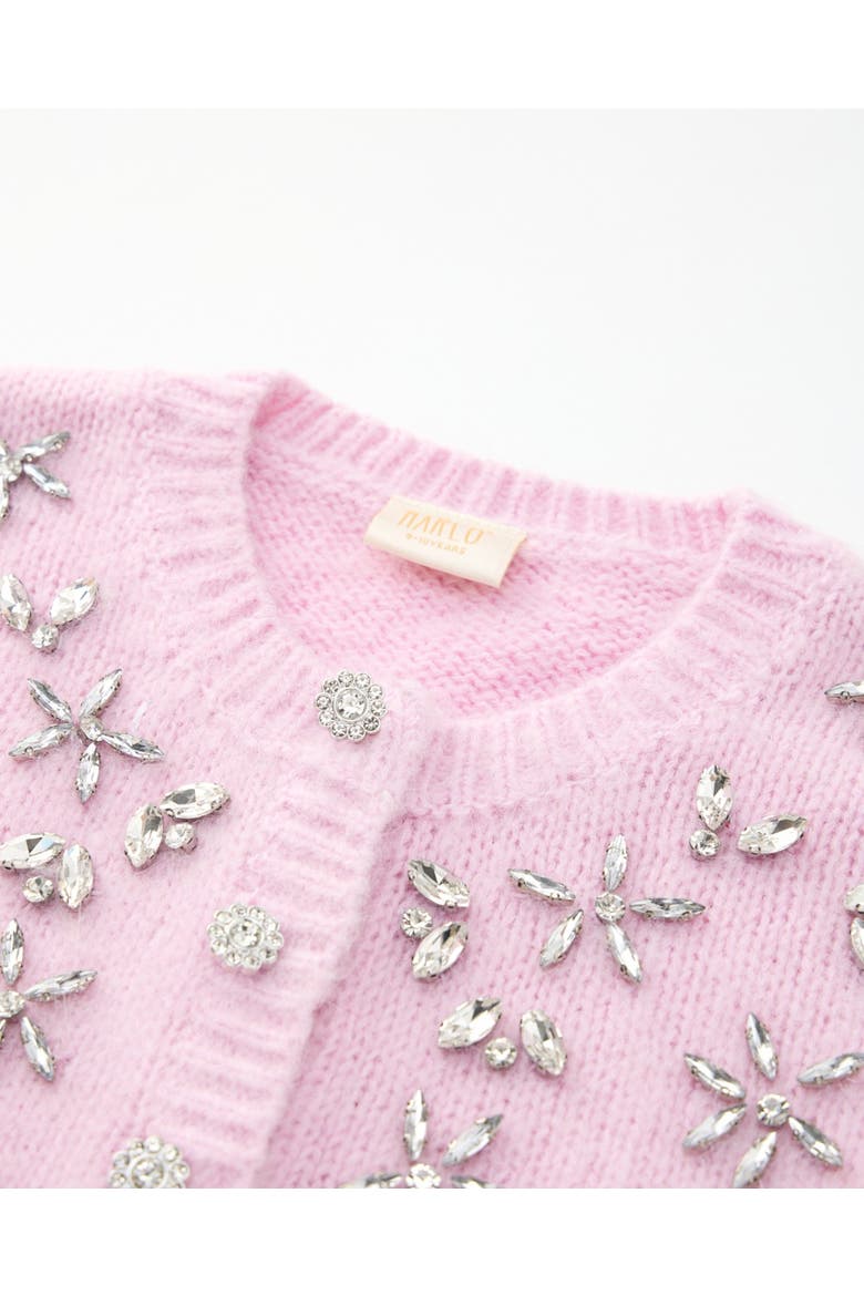 Lila Knit Cardigan, Alternate, color, Blush Pink