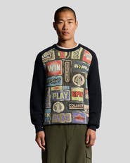 Lyle & Scott Fruit Machine Graphic Crew Neck Sweater