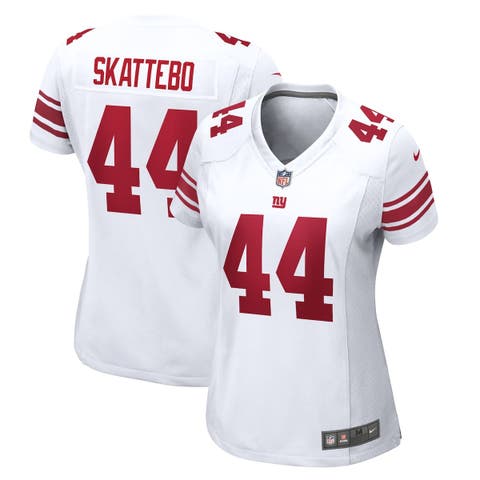 Women's Nike Cam Skattebo White New York Giants Game Jersey