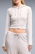 PUMA Crop Rib Hoodie