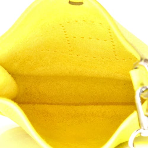 Pre-owned Hermes  Hermes Evelyne Bag Gen Iii Clemence Tpm In Yellow