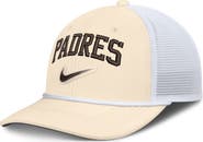 Nike Men's Nike Natural/White San Diego Padres Rise Dri-FIT Trucker Adjustable Hat