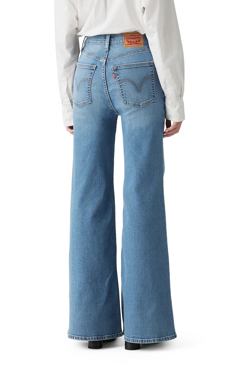Levi's<sup>®</sup> Ribcage Bells Flare Leg Jeans, Alternate, color, 