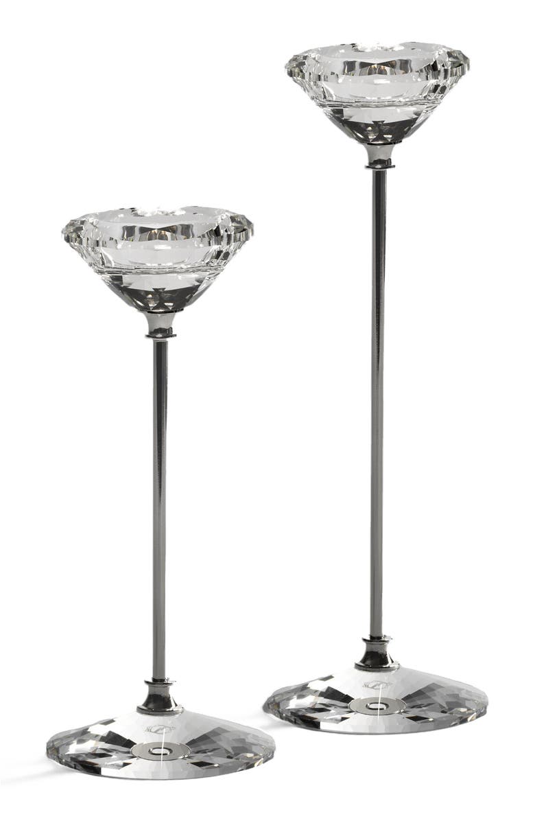 Togas Doral Candle holder, Alternate, color, White