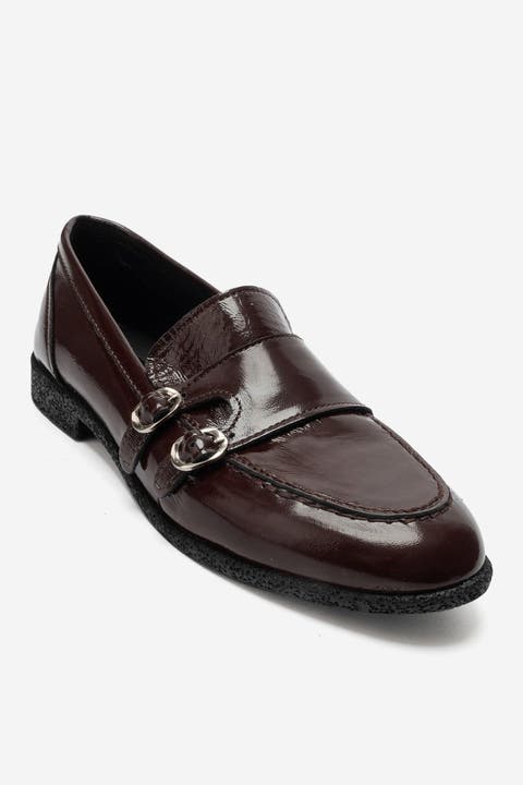 Daly Leather Buckle Loafer
