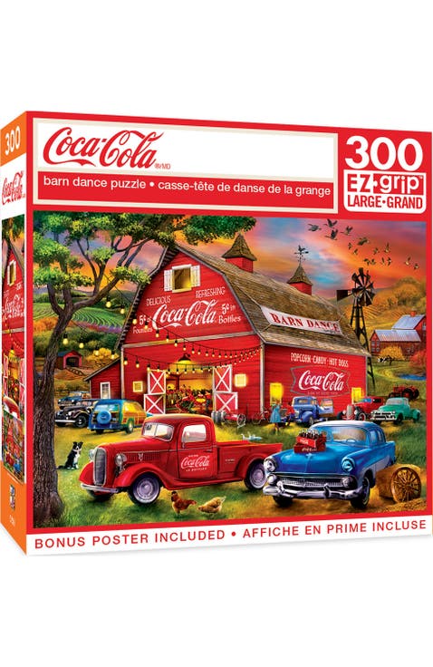 Coca-Cola Barn Dance 300 Piece Puzzle