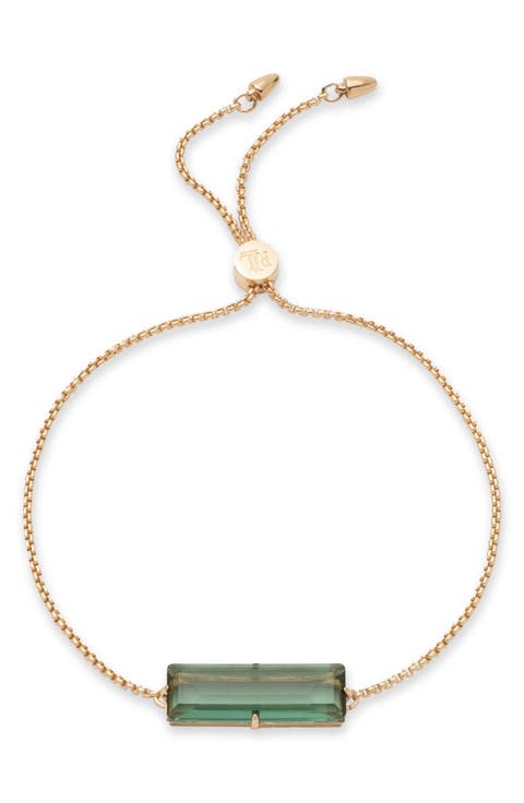 Baguette Slider Bracelet