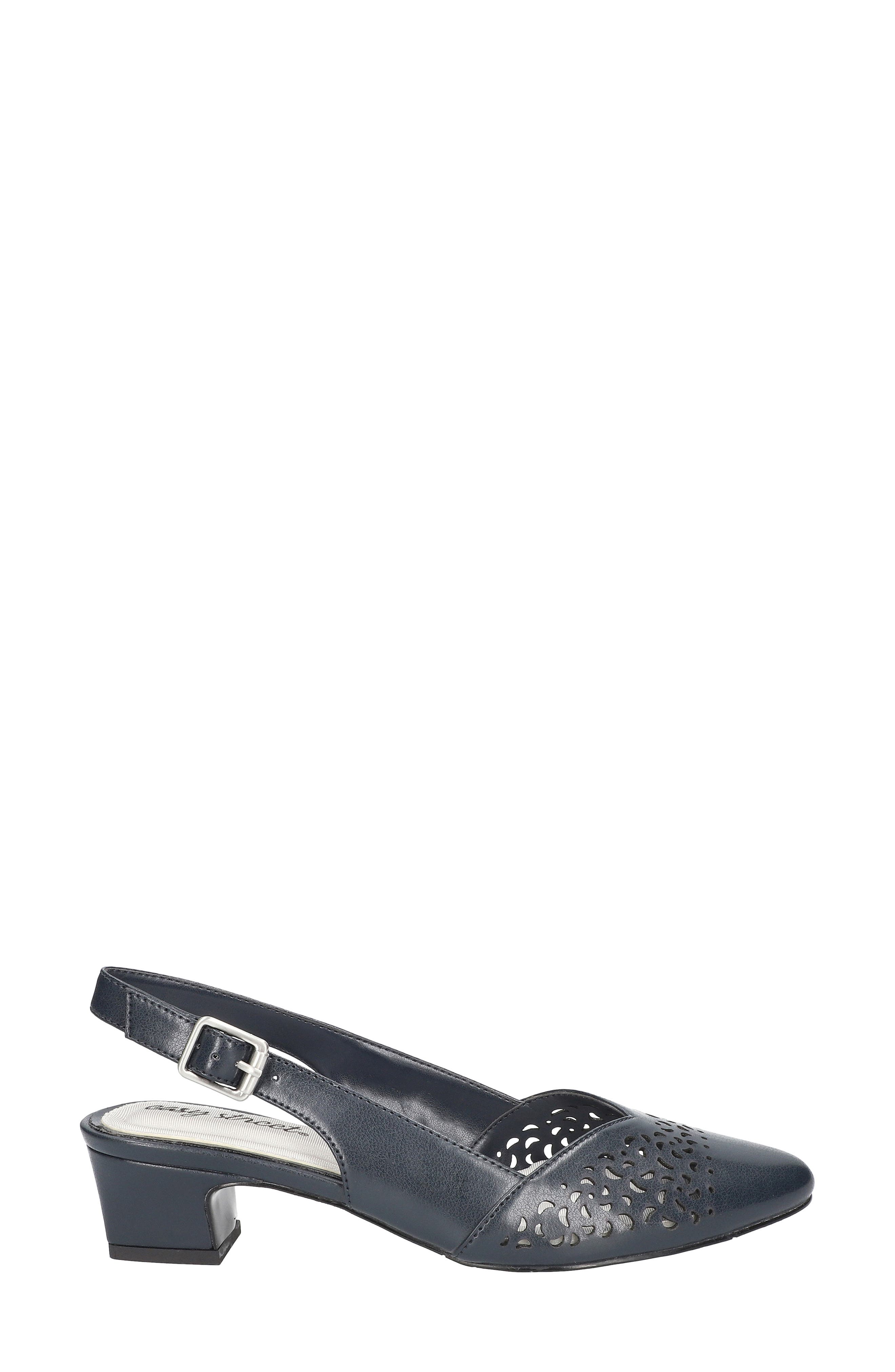Sofie Slingback Pump, Alternate, color, NAVY