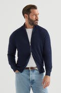 Brunello Cucinelli Cashmere high-neck cardigan with zipper