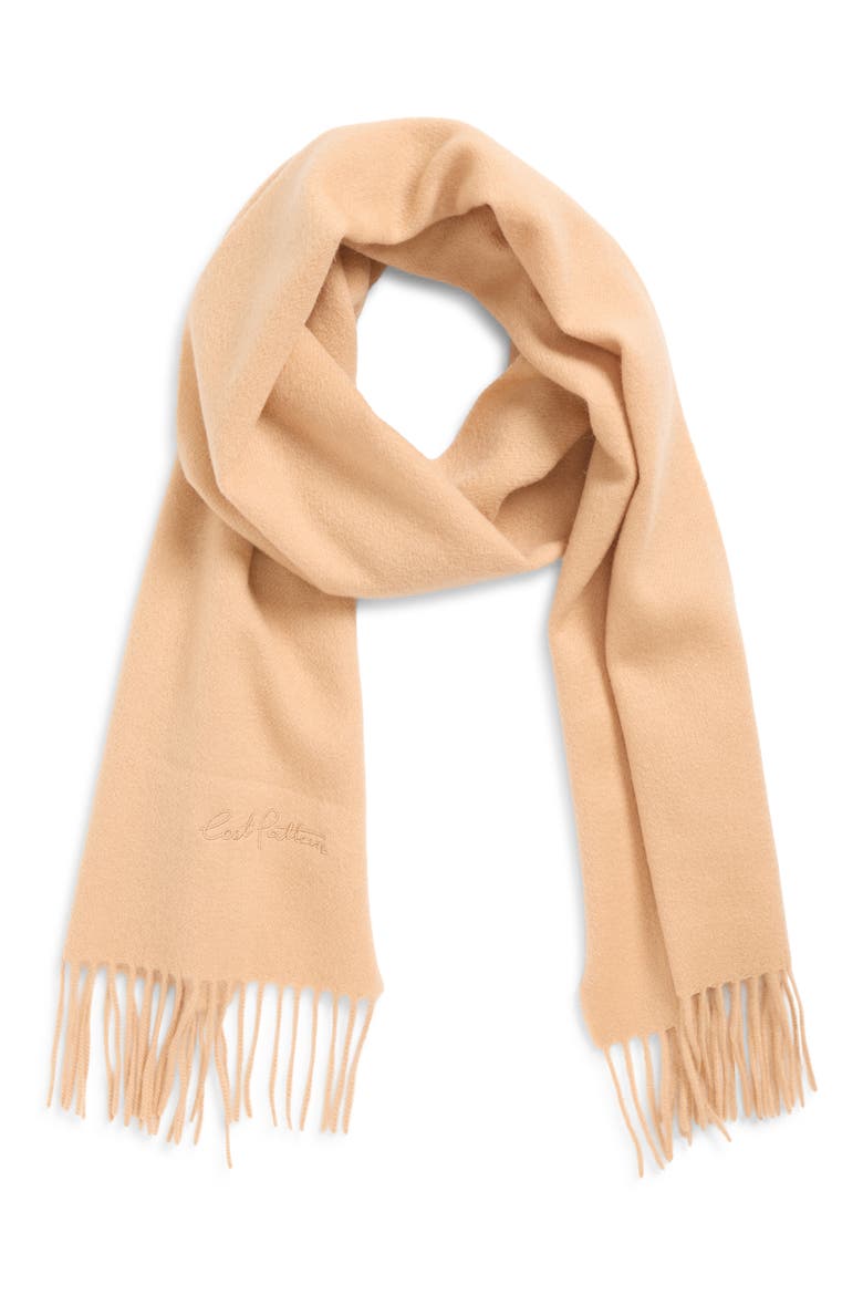 Lost in Warmth Cashmere Scarf, Main, color, KHAKI