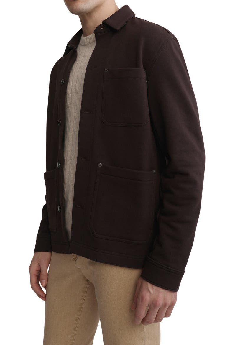 Sean Knit Shirt Jacket, Alternate, color, TOBACCO