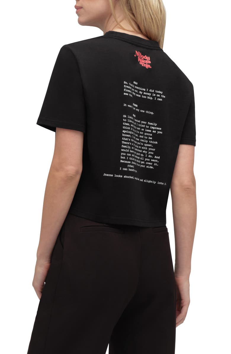 Favorite Daughter x 'Nobody Wants This' Erin Foster Graphic T-Shirt, Alternate, color, Black