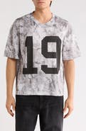 DENIM AND FLOWER '19' Camo Graphic Jersey T-Shirt