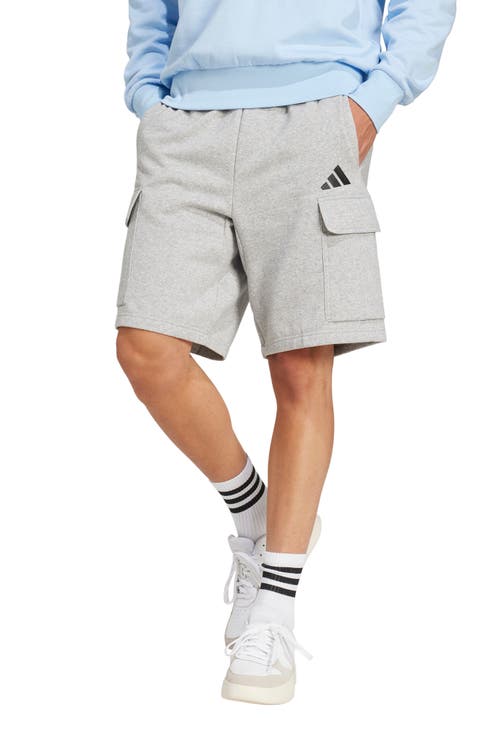 Essentials Feelcozy Fleece Cargo Shorts