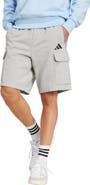 adidas Essentials Feelcozy Fleece Cargo Shorts