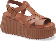 Chloé Nama Wedge Platform Sandal