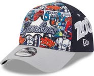 New Era Men's New Era Navy/Gray New York Yankees 2025 MLB Diamond Hero Edition A-Frame 9FORTY Adjustable Hat