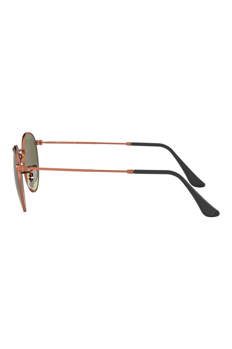 47mm Gradient Round Sunglasses, Alternate, color, TAUPE