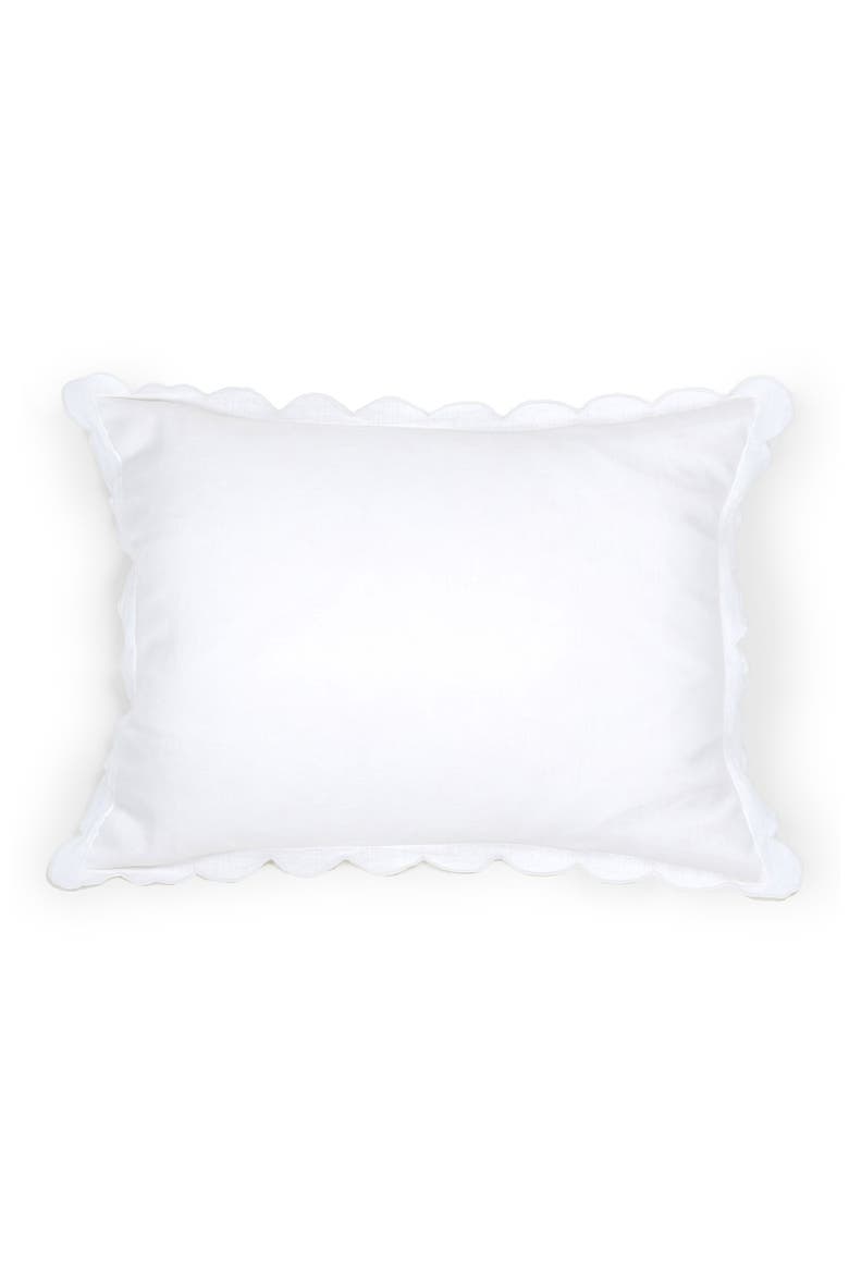 Kelly Linen Sham, Main, color, WHITE