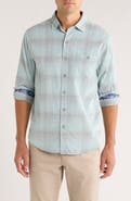 Tommy Bahama Coastline Cord Shoreline Vines Shadow Check Cotton Corduroy Button-Up Shirt