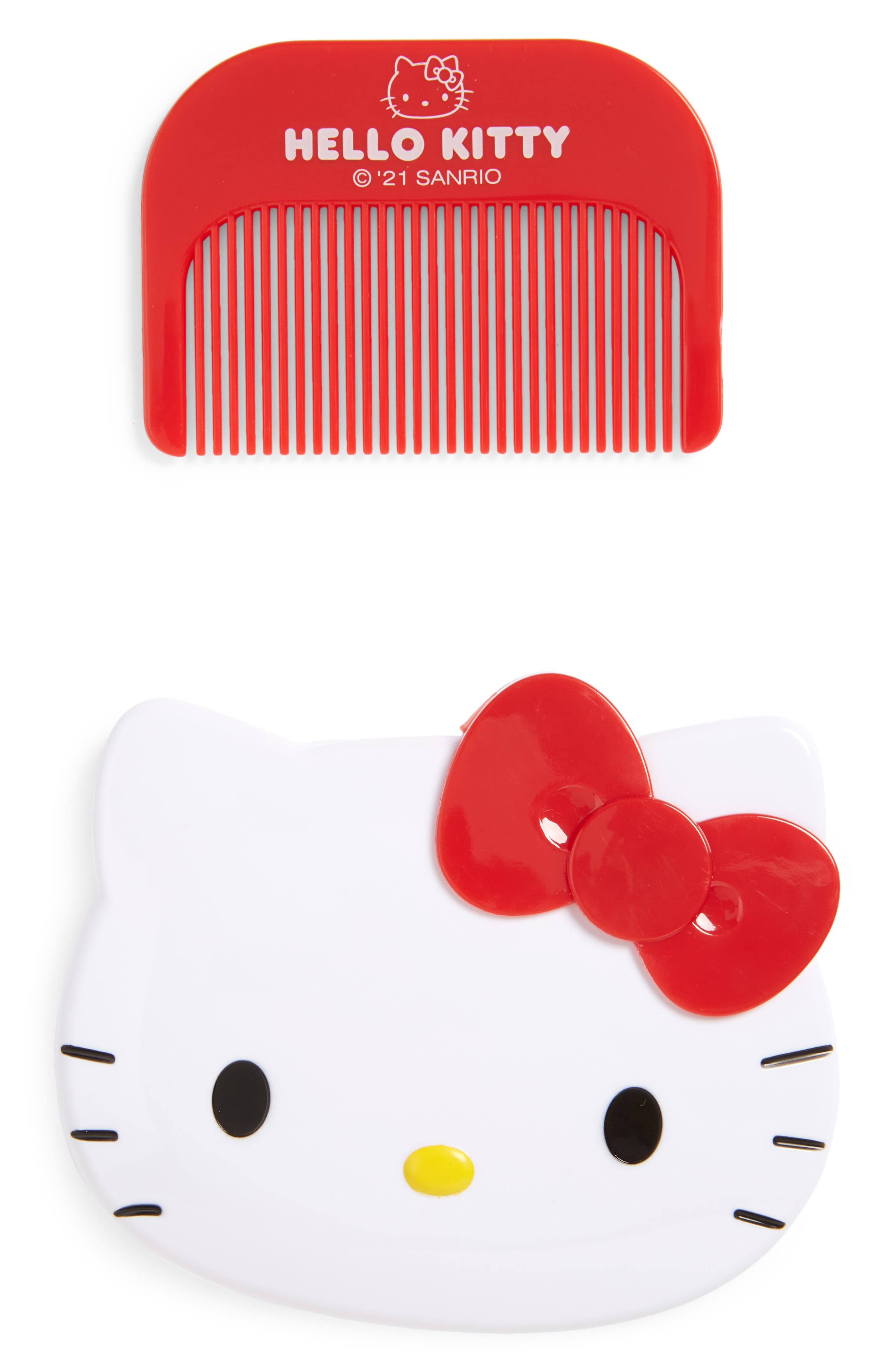 SANRIO x Sanrio Hello Kitty® Mirror Compact & Comb Set | Nordstrom