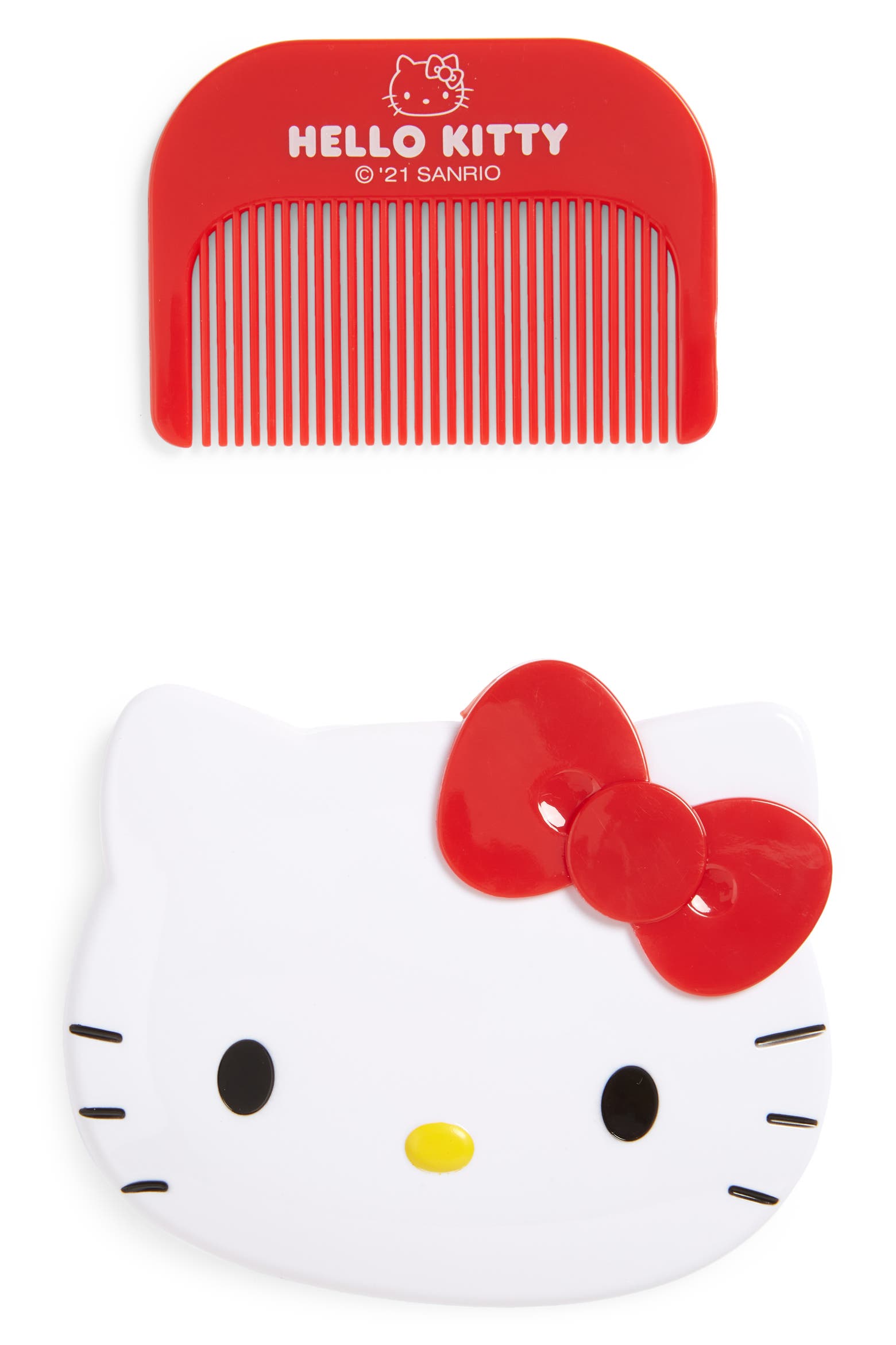 Hello Litty Core SANRIO x Sanrio Hello Kitty® Mirror Compact & Comb Set | Nordstrom