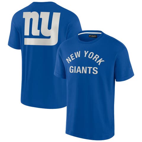 Unisex Fanatics Signature Royal New York Giants Elements Super Soft Short Sleeve T-Shirt