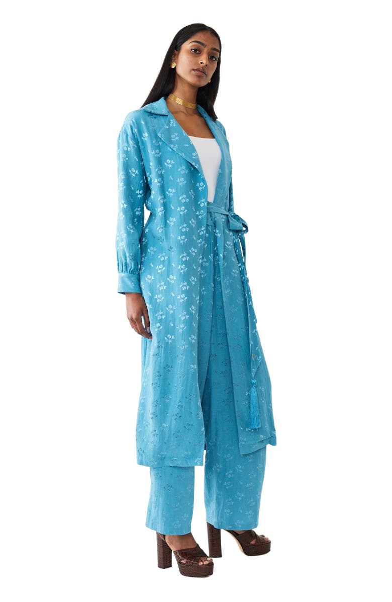 Eddy Helen Jacket, Alternate, color, Frozen Blue Bouquet