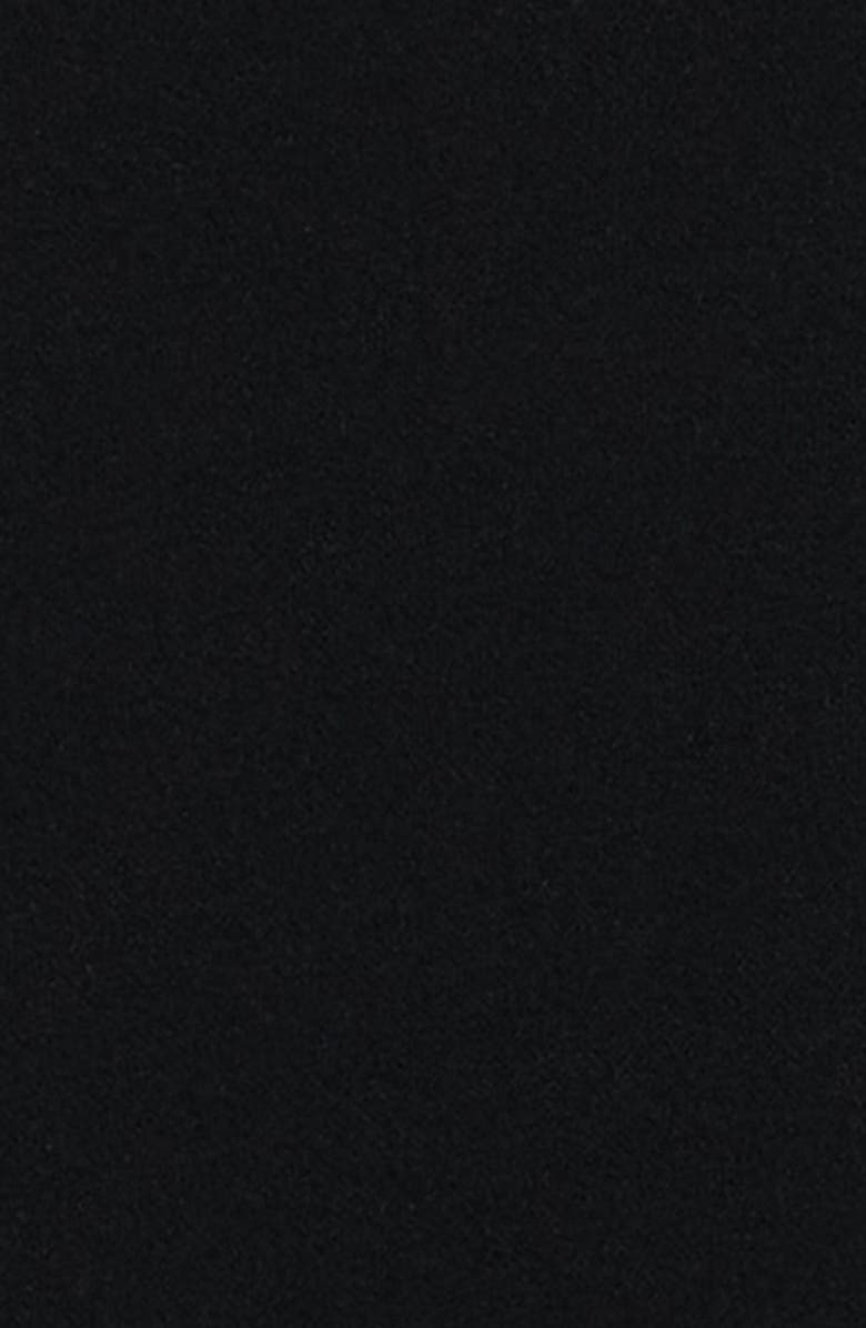 Ming Wang Deco Stretch Crepe Utility Jacket, Alternate, color, Black