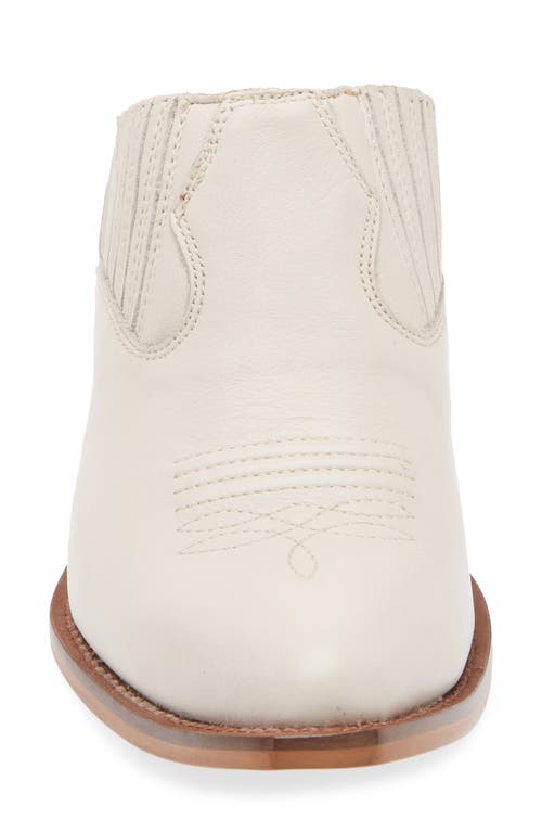 Frye Sacha Mule In White