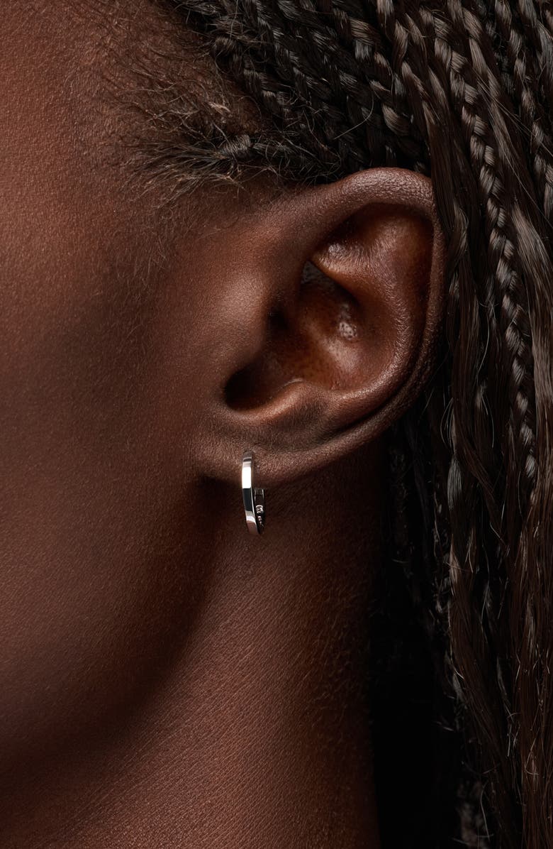 Ana Luisa Huggie Hoops - Huggie Hoops Silver, Alternate, color, Silver