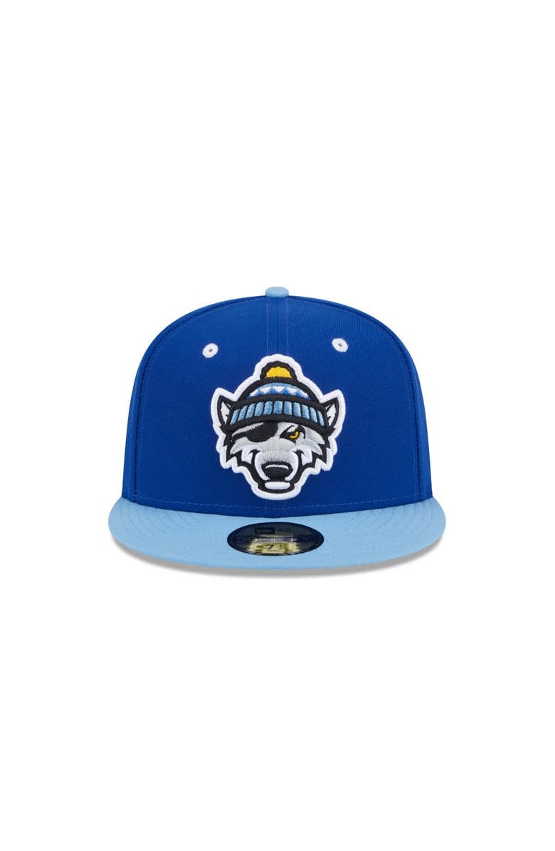 New Era Men's New Era Royal Erie SeaWolves Theme Nights 59FIFTY Fitted Hat, Alternate, color, Royal