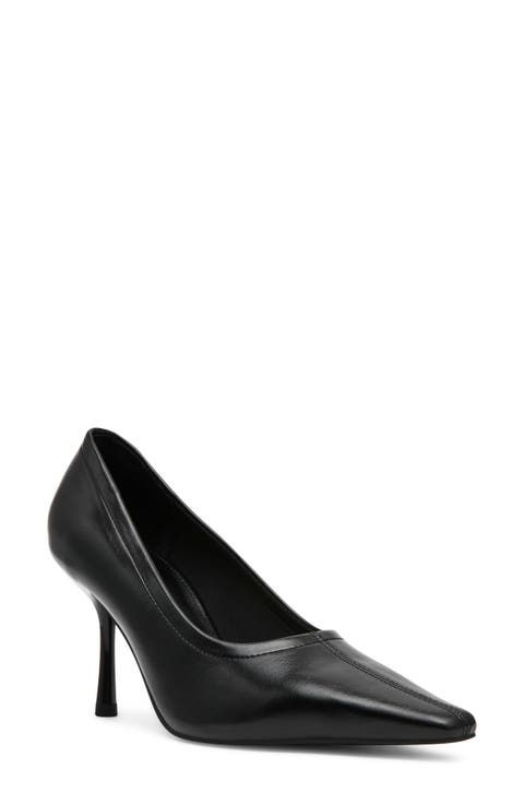 Hexx Faux Leather Pointed Toe Pump