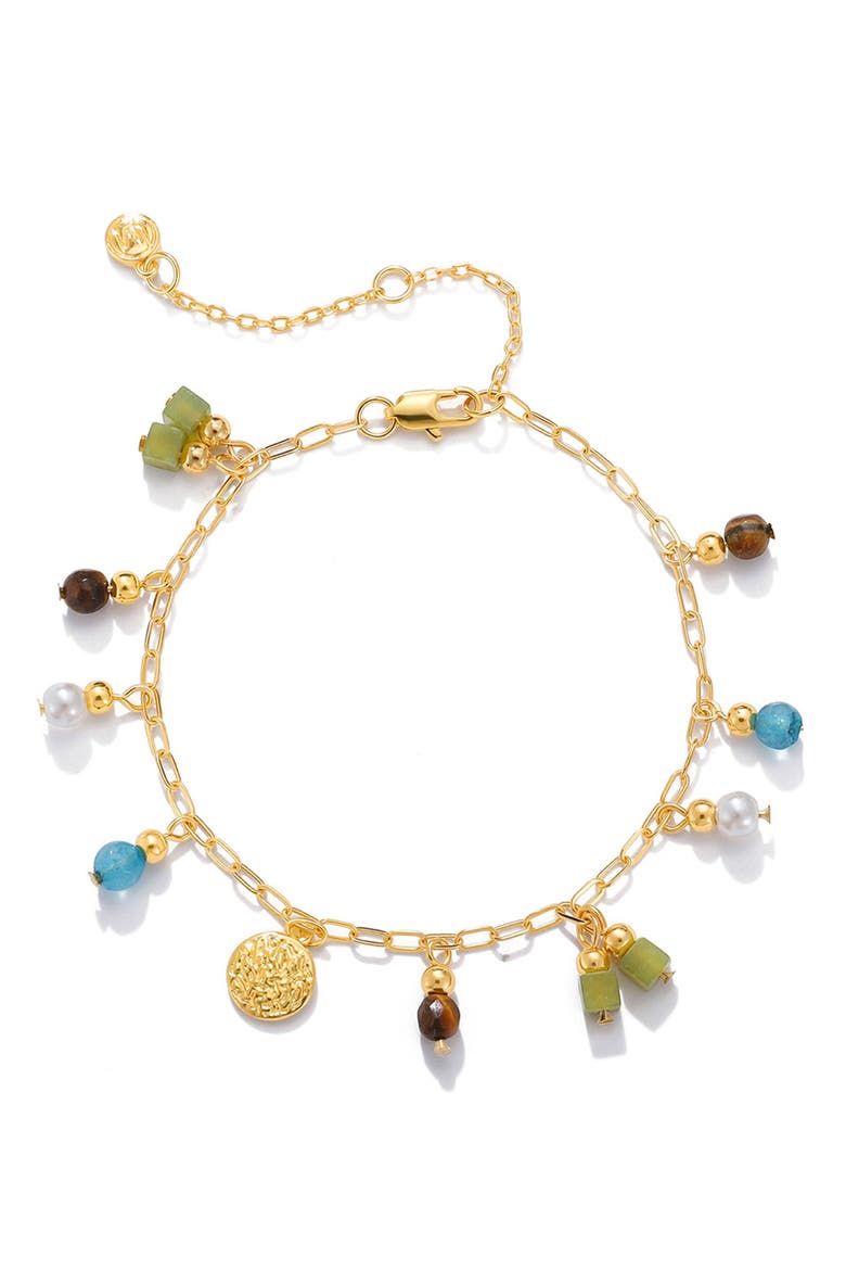 Forest Dew Bracelet, Main, color, GOLD