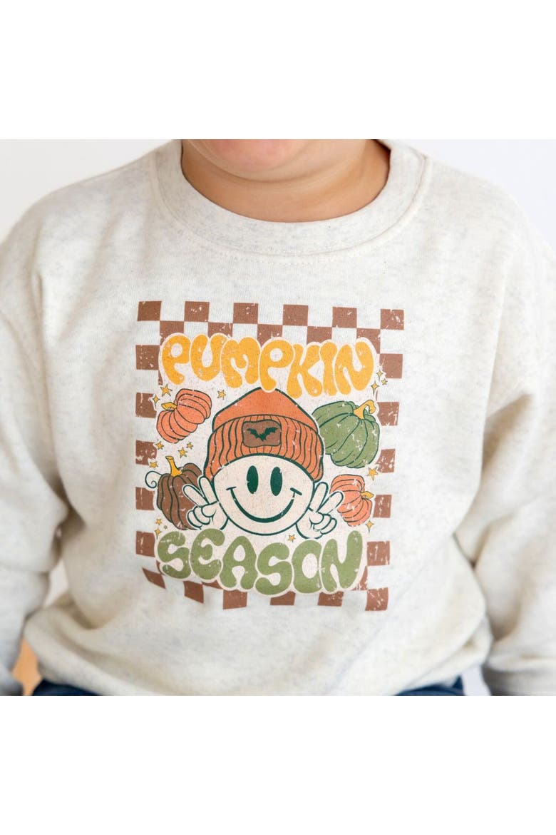 Pumpkin Season Sweatshirt, Alternate, color, Natural